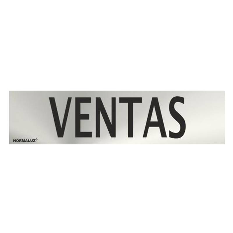 PLACA DE VENDAS EM AÇO INOXIDÁVEL