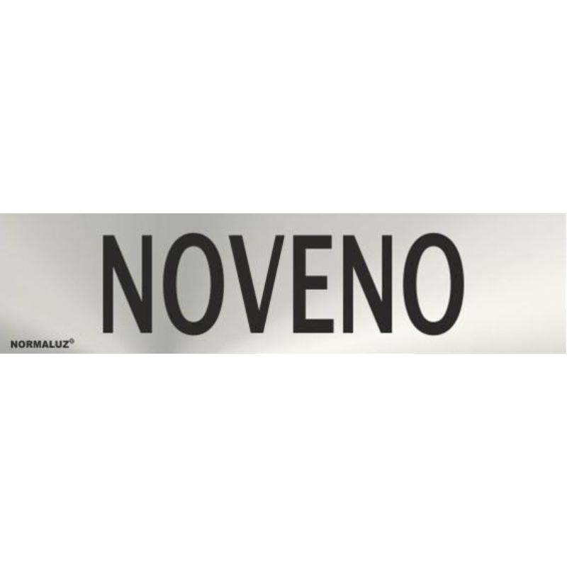 NONA PLACA DE AÇO INOXIDÁVEL