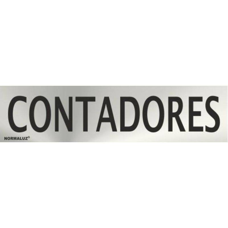 SEÑAL INOXIDABLE CONTADORES