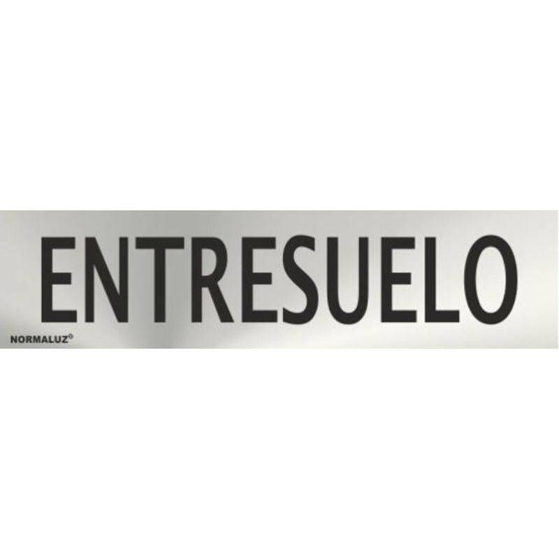 SEÑAL INOXIDABLE ENTRESUELO