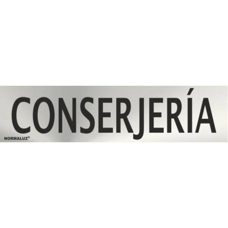 PLACA DE CONCIERGE EM AÇO INOXIDÁVEL