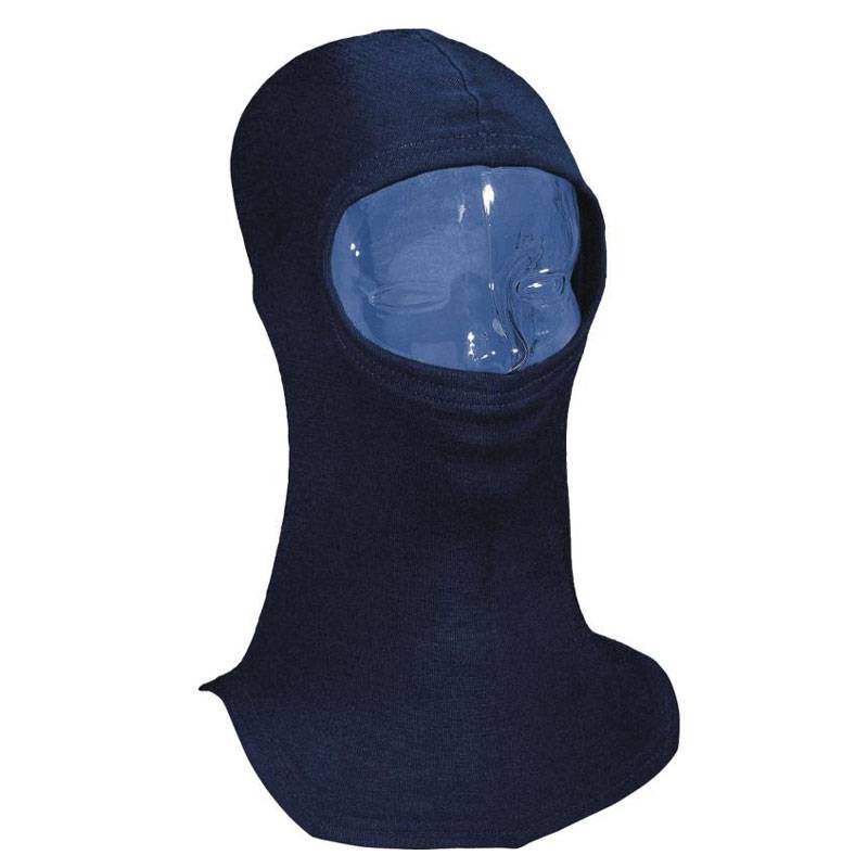 Capuz ignífugo con reborde