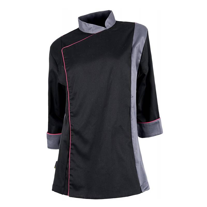 Chaquetilla de cocina para mujer tejido antimanchas