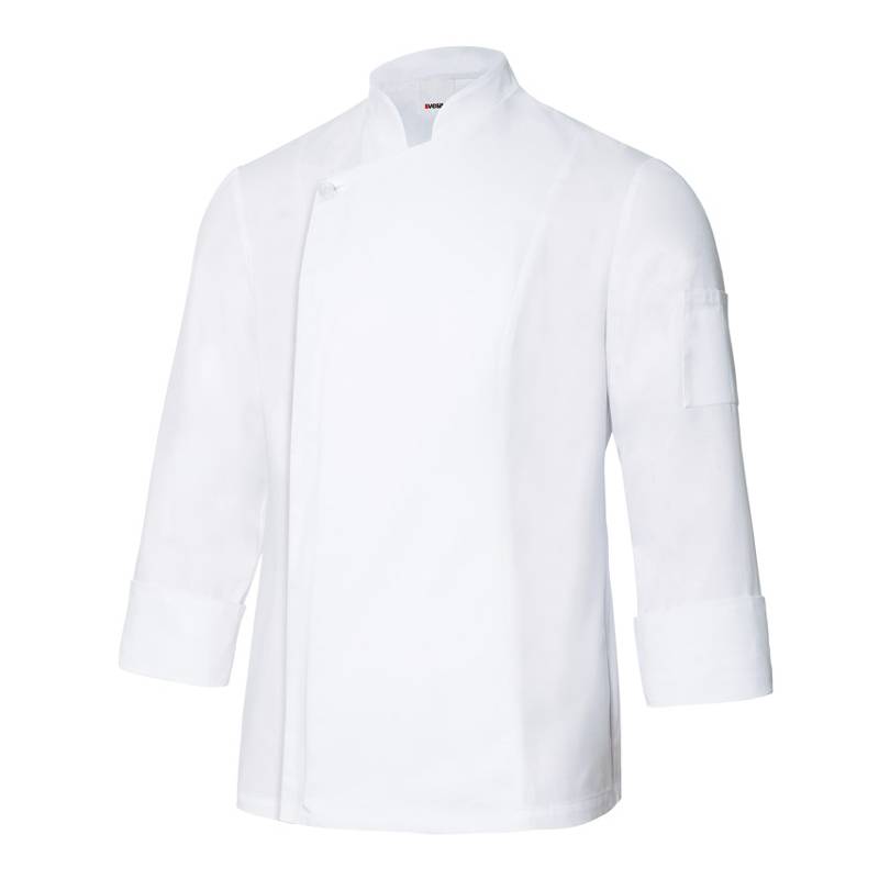 Chaqueta de cocina para hombre cierre cremallera