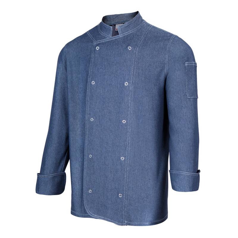 Chaqueta de cocinero tejido denim