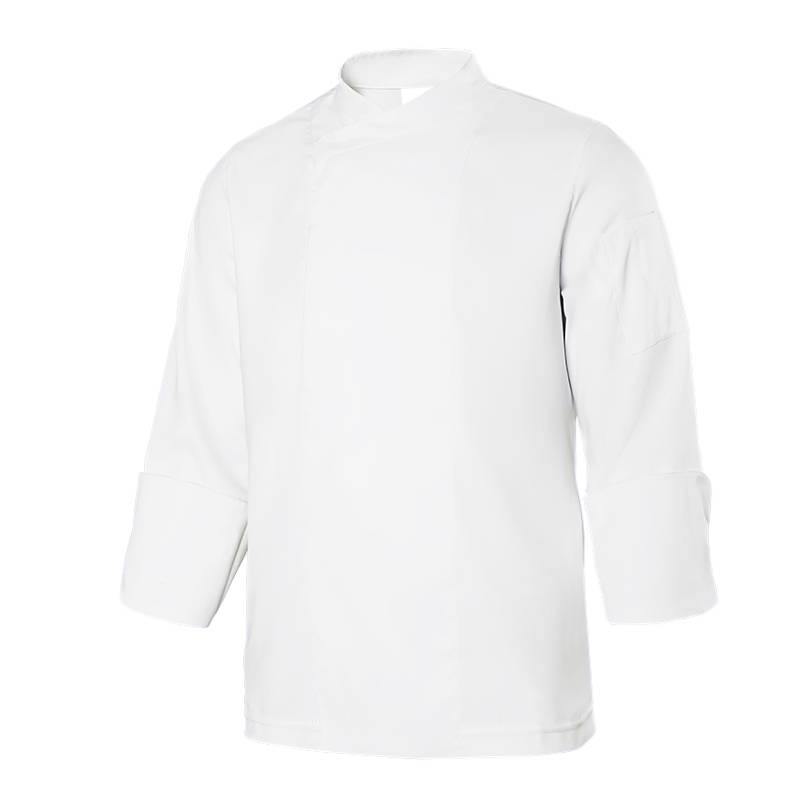 Chaqueta cocina microfibra manga larga tejido Coolmax