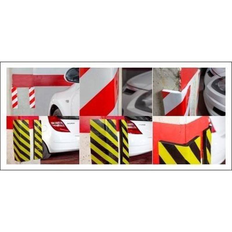 Esquinera espuma autoadhesiva blanco rojo