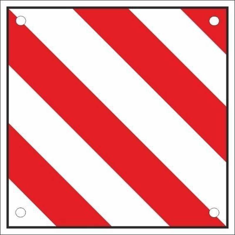 Señal mercancía sobresaliente