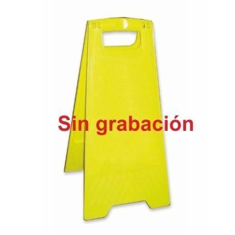 Panel plegable amarillo sin grabación