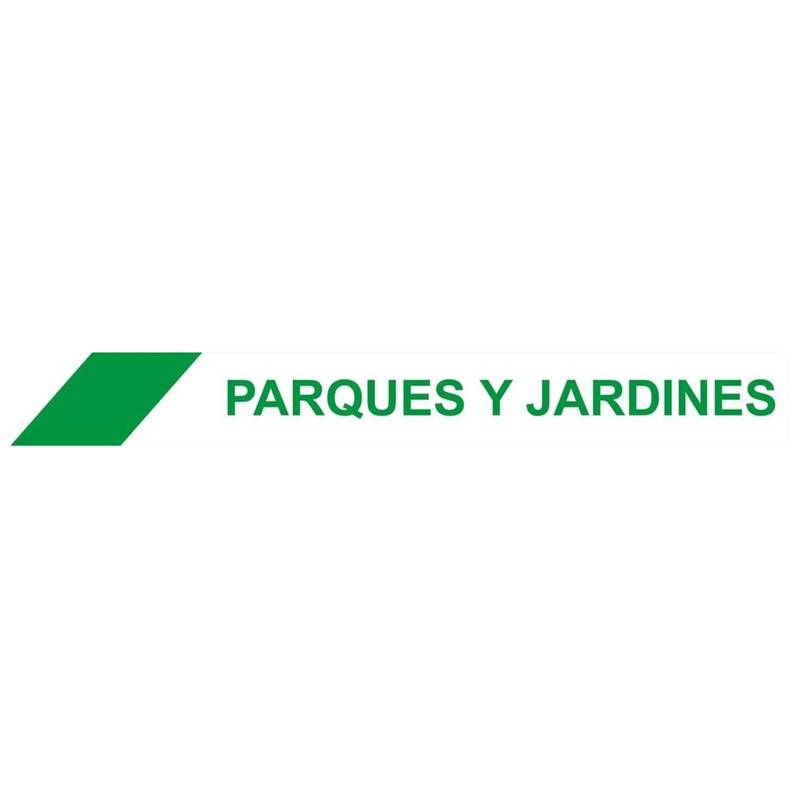 Fita de marcação para parques e jardins