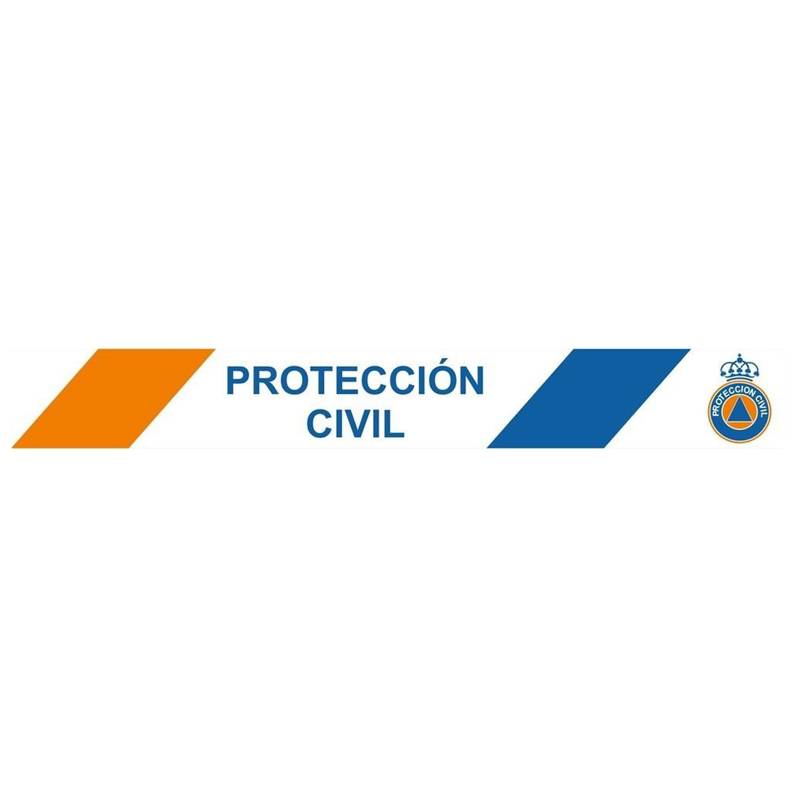 Fita de sinalização de proteção civil
