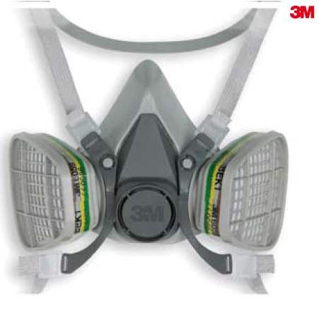 Media máscara Serie 6000 - 3M6100&