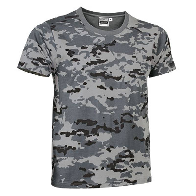 Camiseta manga corta camuflaje
