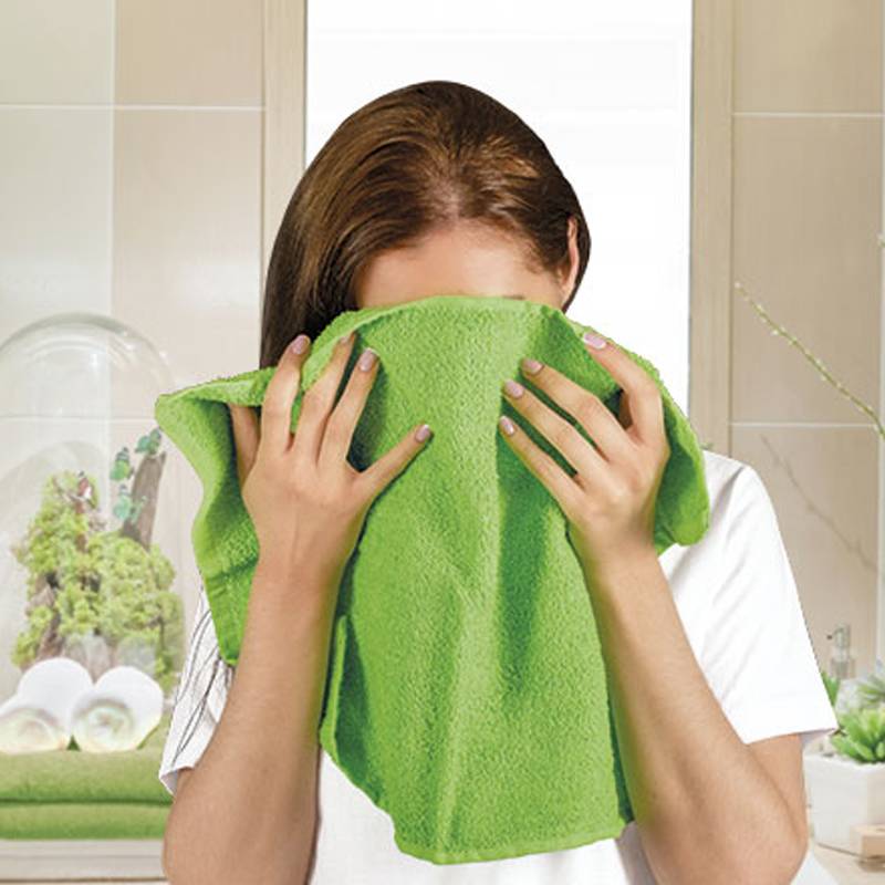 Toalla fina algodón tocador