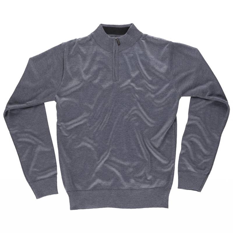 Jersey clásico media cremallera