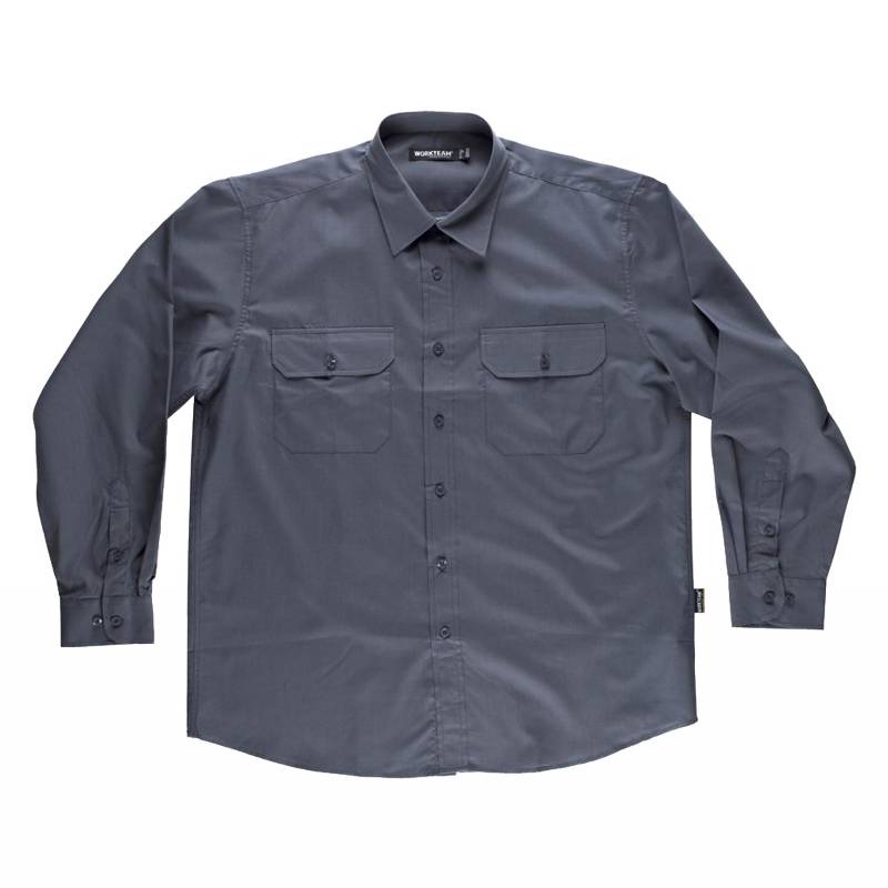 Camisa clásica manga larga