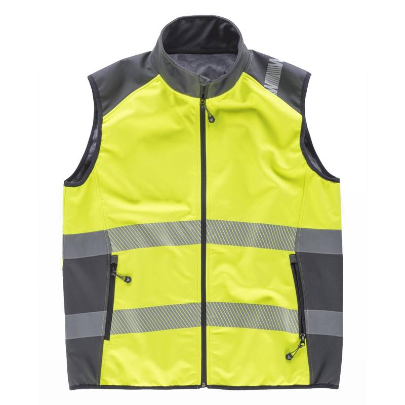 Chaleco softshell combinado