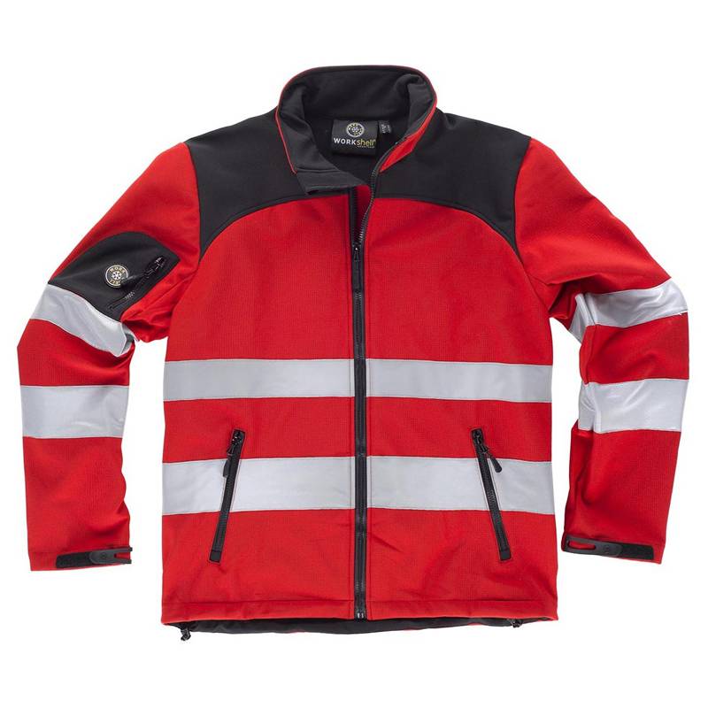 Chaqueta softshell combinada tejido Ripstop