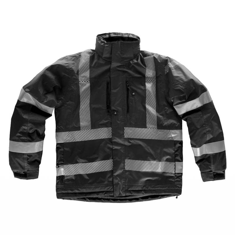 Parka impermeable con reflectantes