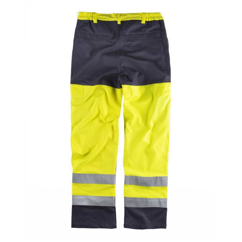 Pantalón ignífugo y antiestático protección arco eléctrico y químicos