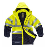 Parka ignífuga y antiestática protección arco eléctrico y químicos B3795