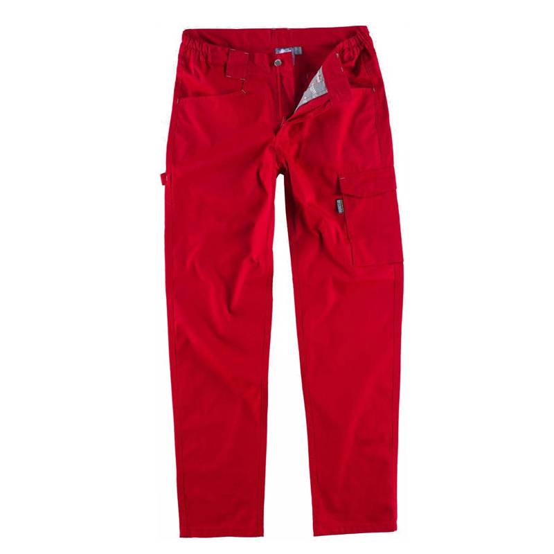 Pantalón elástico multibolsillos