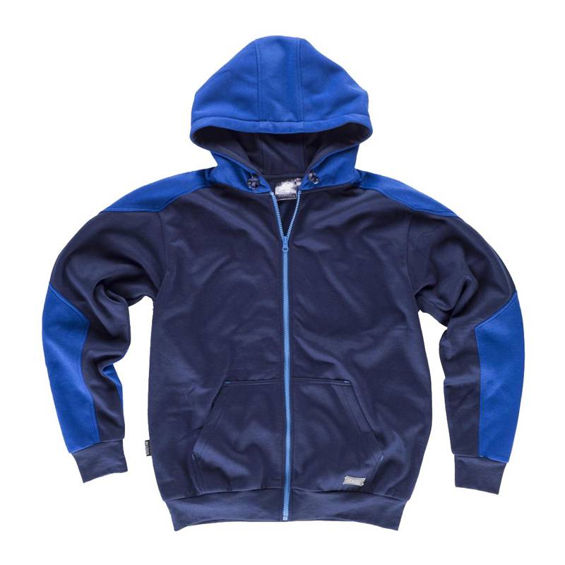 Sweatshirt com capuz combinado