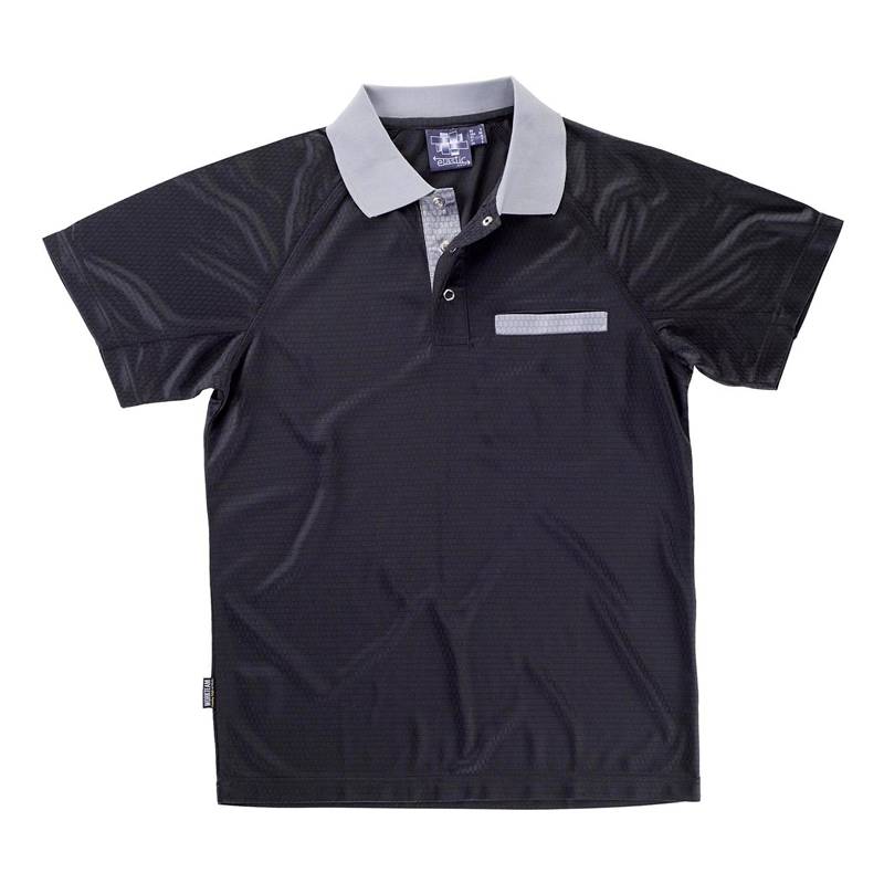 Polo combinado tejido técnico