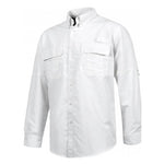 Camisa safari multibolsillos manga larga