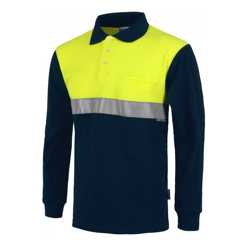 Polo combinado cinta reflectante