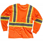 Camiseta manga larga reflectante y fluorescente C3633