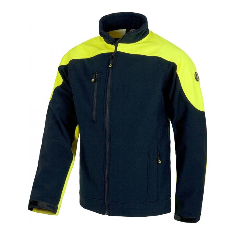 Chaqueta softshell canesús alta visibilidad