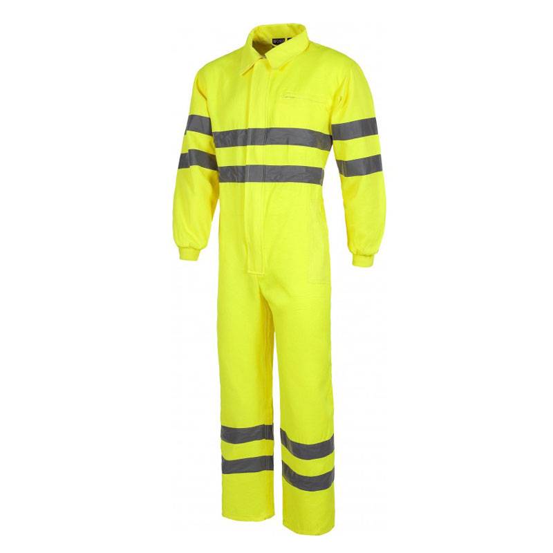 Buzo alta visibilidad con reflectante