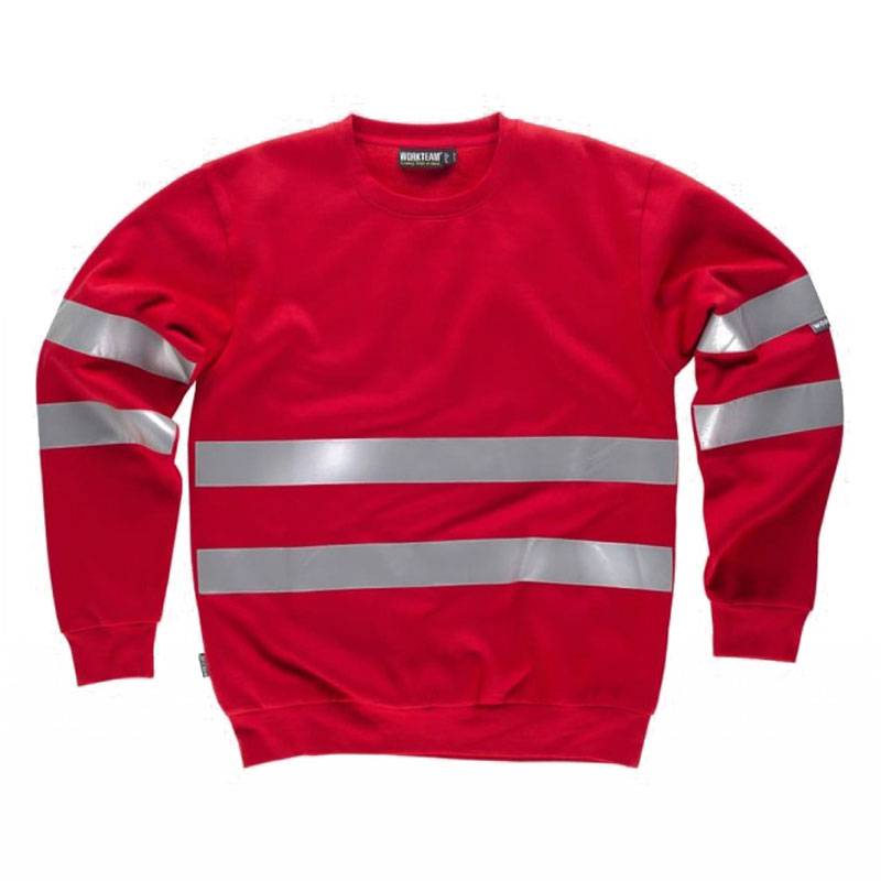 Sweatshirt clássica com refletivo