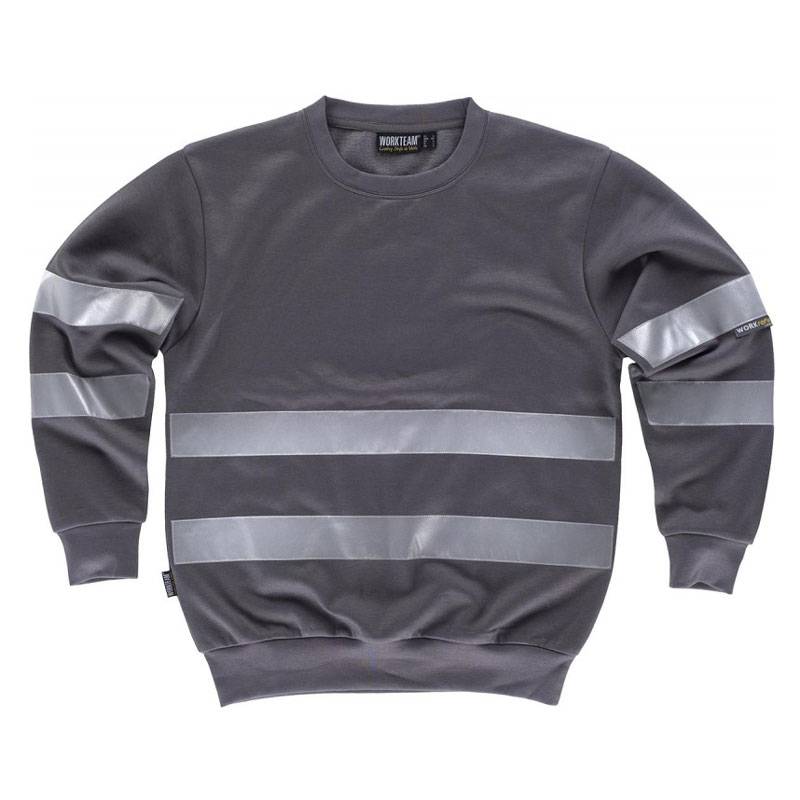 Sudadera clásica con reflectante