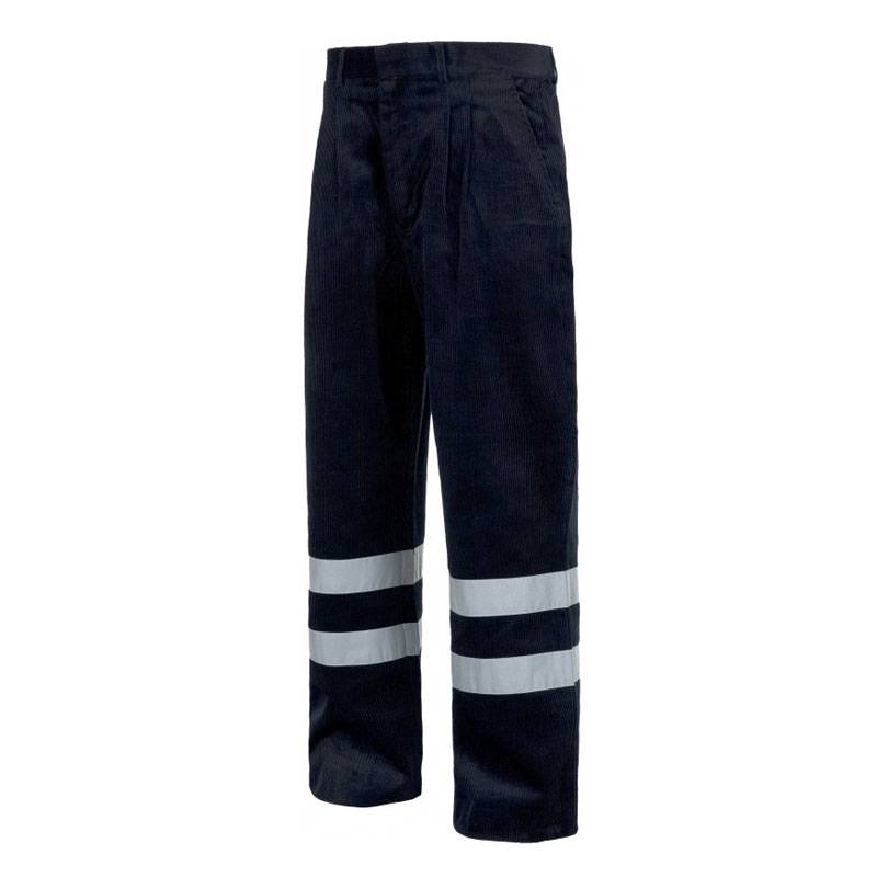 Pantalón de pana con reflectante