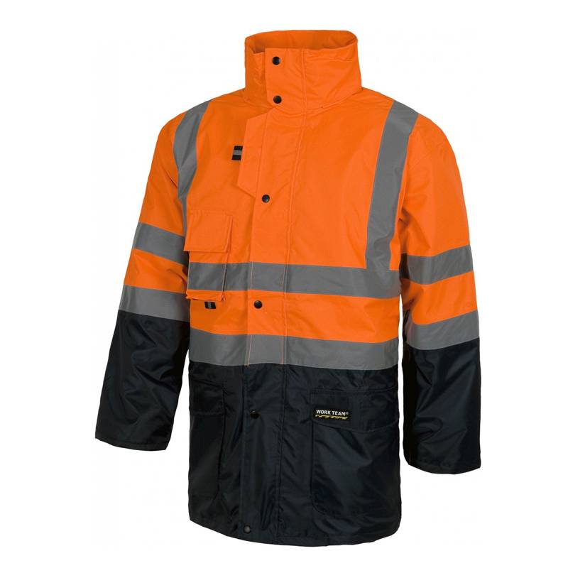 Parka combinada 5 en 1 alta visibilidad