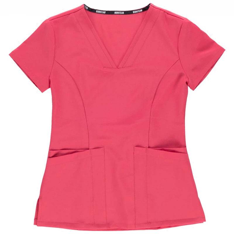 Casaca entallada elástica para mujer