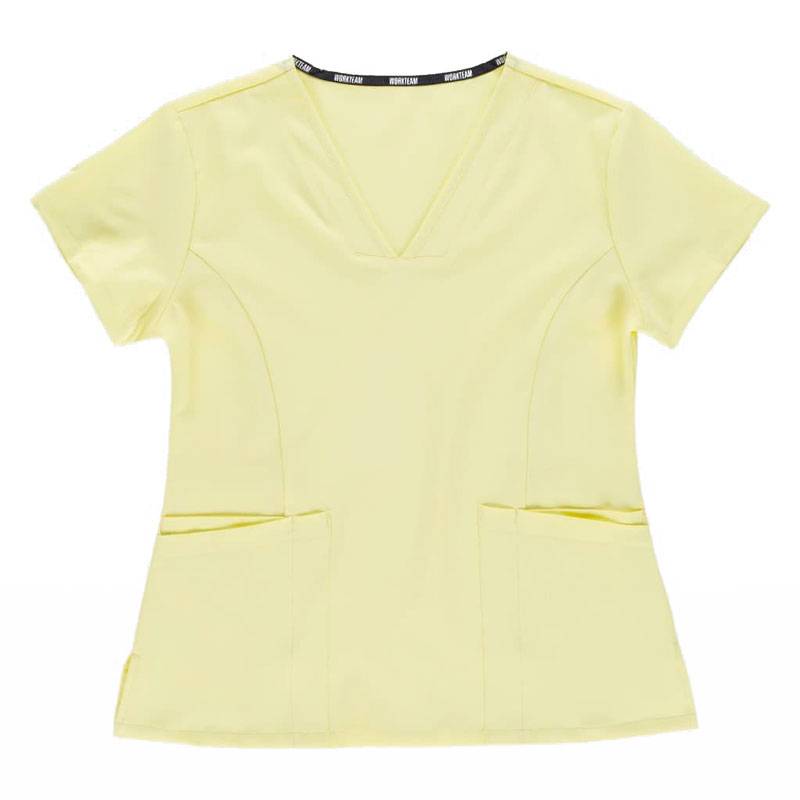 Casaca entallada elástica para mujer