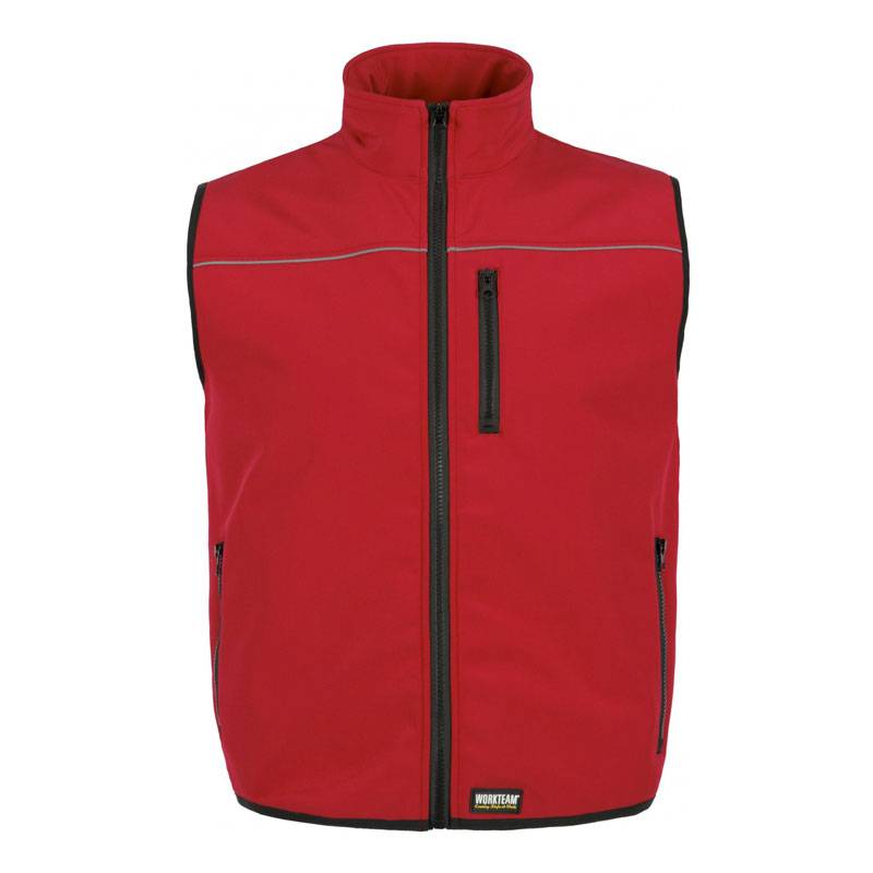 Chaleco softshell deportivo Workteam S9310