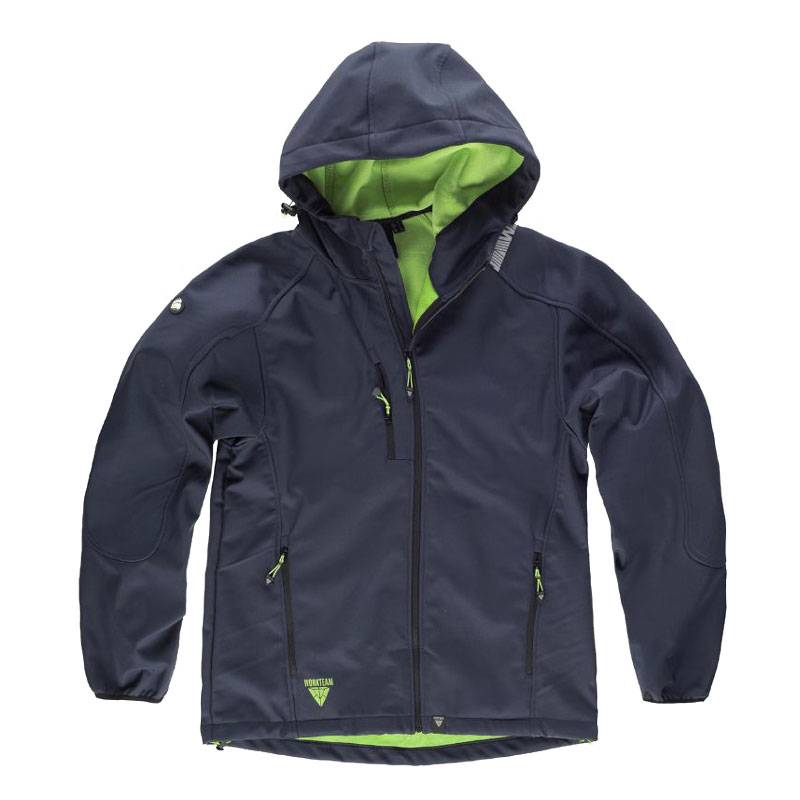 Chaqueta softshell deportiva