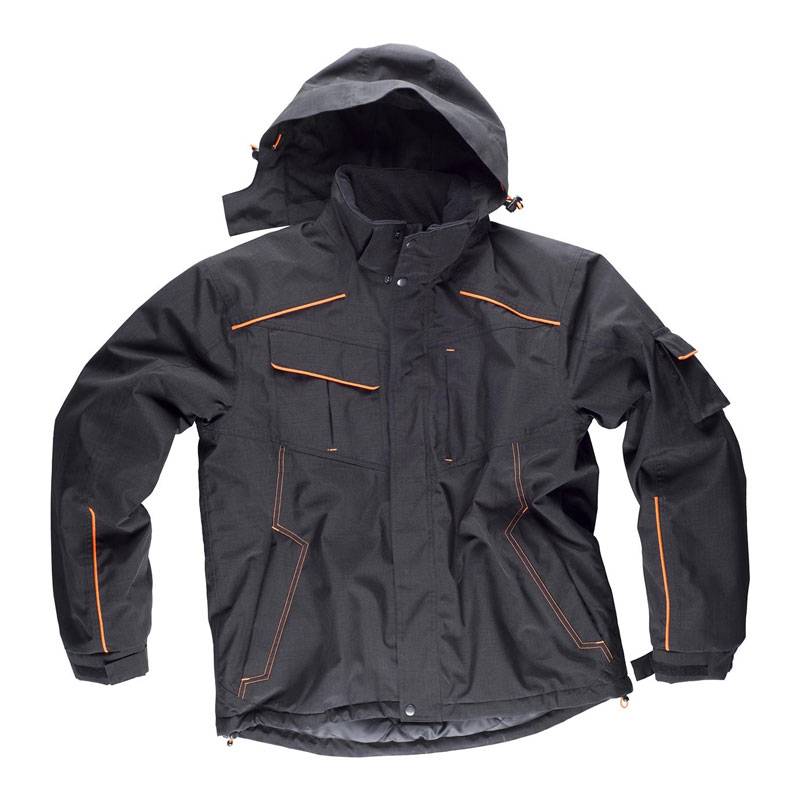 Parka acolchada impermeable