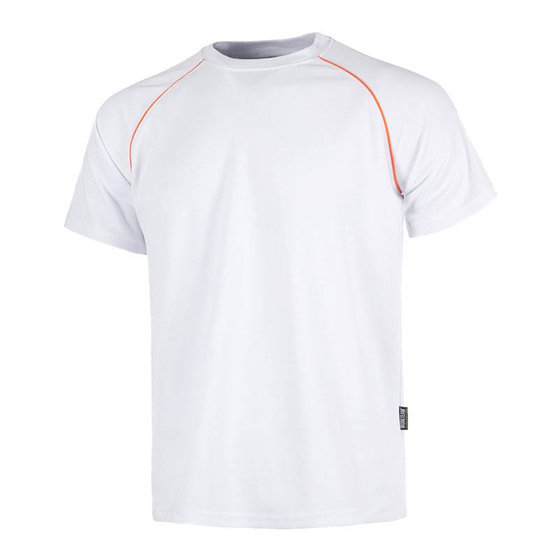 Camiseta técnica con vivos a contraste