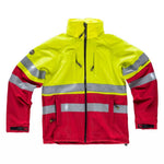 Chaqueta softshell alta visibilidad con reflectante