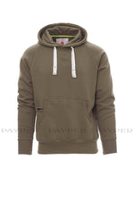 Sweatshirt com capuz e bolso canguru