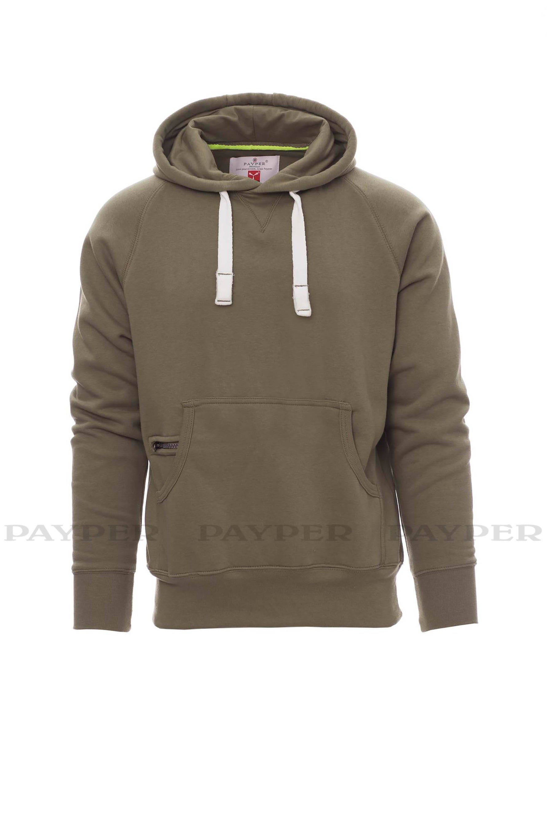 Sweatshirt com capuz e bolso canguru