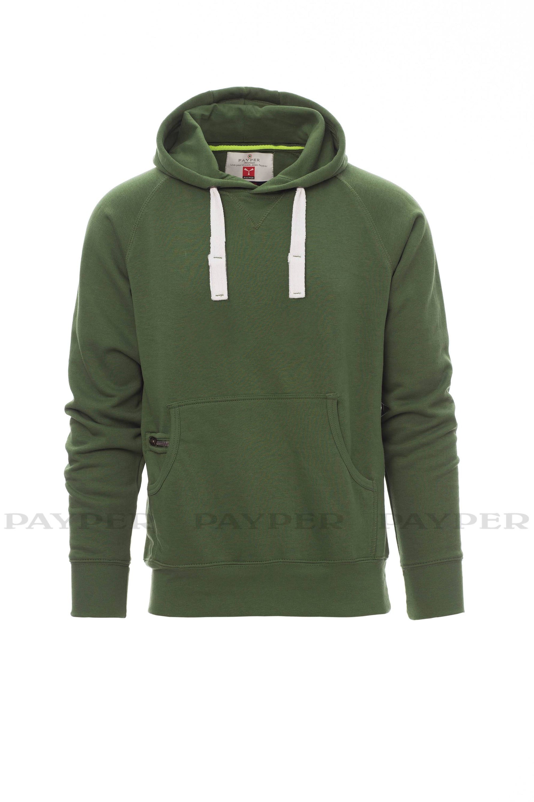 Sweatshirt com capuz e bolso canguru