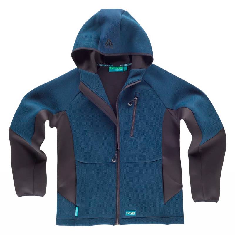 Sudadera combinada con capucha