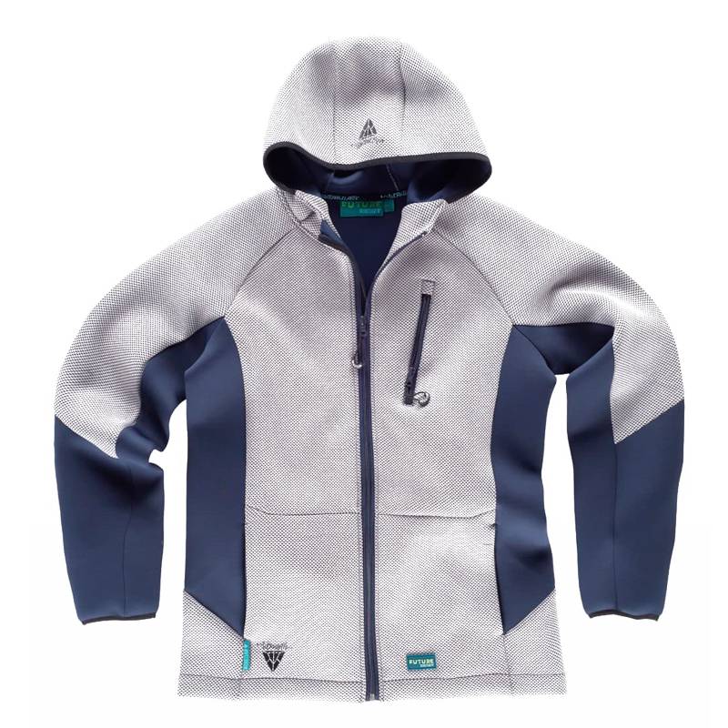 Sweatshirt com capuz combinado