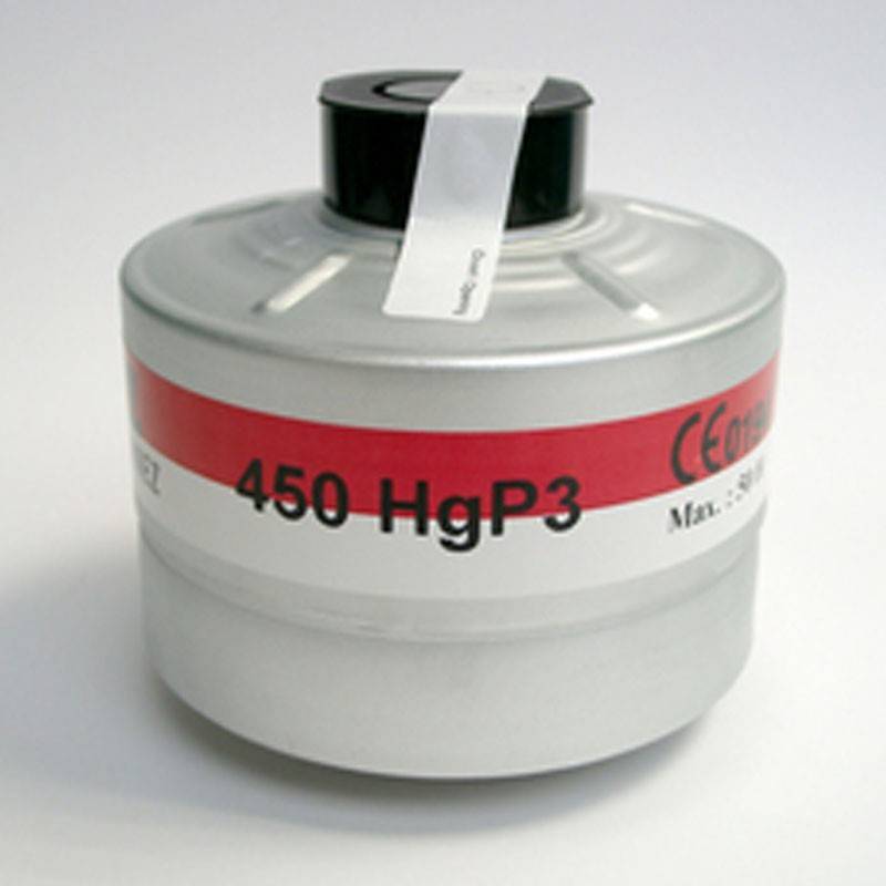 Filtro Honeywell HGP3 contra vapor de mercúrio e partículas